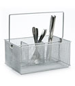 Silver Mesh Caddy