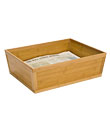 Bamboo Newspaper Bin