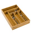 Deep Bamboo Cutlery Tray