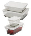Rectangular Glass Food Storage