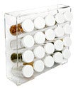 Acrylic 20-Bottle Spice Rack