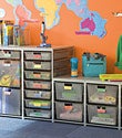 Platinum elfa Mesh Classroom Drawers