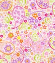 Pretty Pink Paisley Gift Wrap