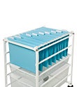 White elfa Frame File Channels