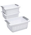 Stacking Baskets with Handles