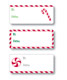 Adhesive To & From Labels Peppermint Pkg/36