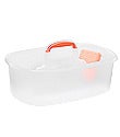 Orange Rectangular Cleaning Caddy