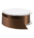 Coffee Satin Ribbon