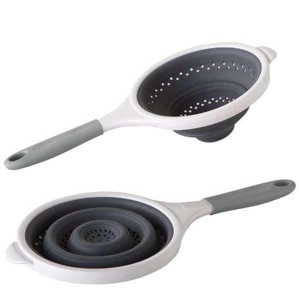 Collapsible Silicone Strainer The Container Store