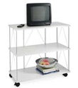 Wendel 3-Shelf Entertainment Cart