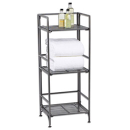 The Container Store > 3-Shelf Iron Folding Bookcase