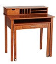 Chestnut Roll-Out Desk