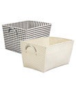 Woven Nylon Laundry Basket