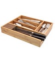 Bamboo Cutlery Tray with Knife Dock
