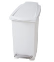 simplehuman&reg; 2.6 gal. Slim Plastic Step-On Can