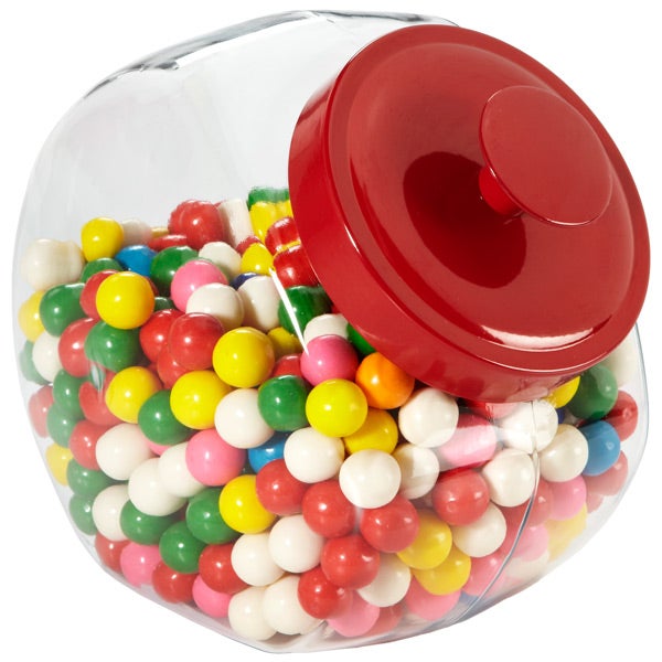 Red+glass+canisters