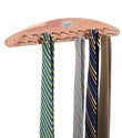 Cedar 21-Peg Tie Rack