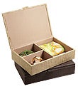 Bristol 3-Section Valet Box