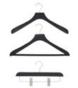 Black Soft Matte Hangers