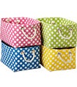 Large Polka Dot Storage Bin