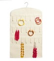 Canvas Necklace & Bracelet Organizer