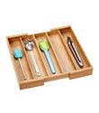 Expandable Bamboo Utensil Tray