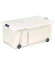 18.5 gal. Clear Tote with Locking Lid