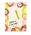 Carnivale Dry Erase Message Board