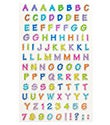 Sparkle Alphabet Stickers