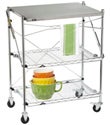 InterMetro&reg; Folding Chef's Cart