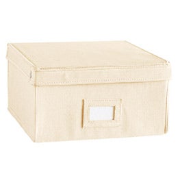 canvas storage box