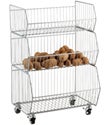 Steel 3-Tier Storage Cart