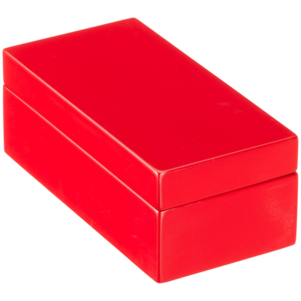 XSmall Lacquered Rectangular Box The Container Store