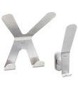 Justo & Vasco Stainless Steel Wall Hooks