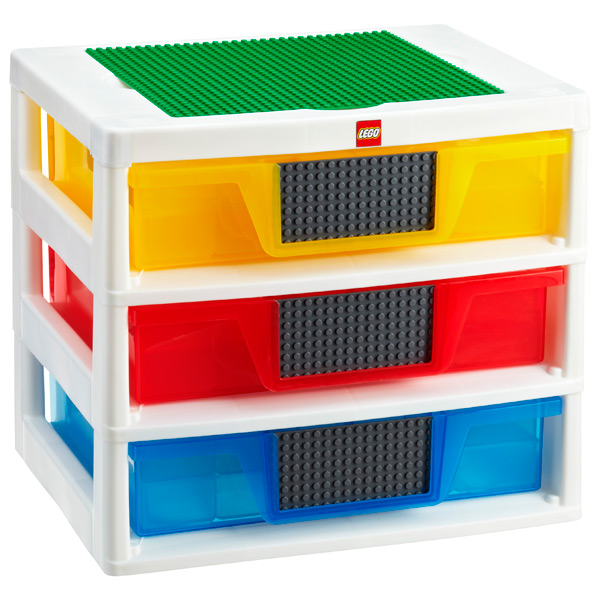lego 3 drawer storage