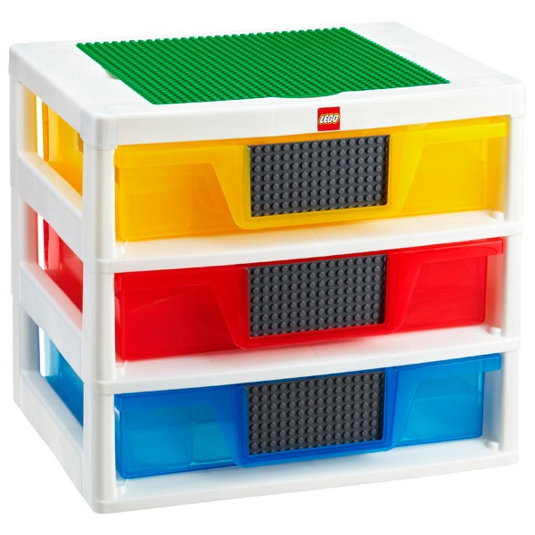 lego 3 drawer storage