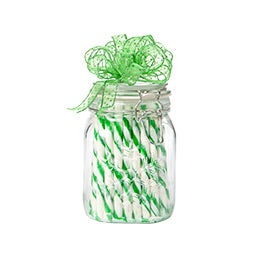 Snowflake Hermetic Jar Spearmint Gift