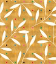 Gold Leaves Gift Wrap