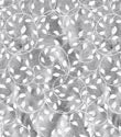 Silver Leaves Foil Gift Wrap