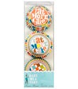 Eat More Cake Mini Cupcake Liners