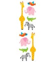 Zoo Animal Stickers