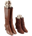 Bamboo Charcoal Tall Boot Shapers