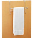 York Chrome Overdoor Towel Rack