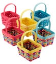 Madras Woven Handled Basket