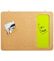 Cork & Dry Erase Board