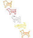 Dog Paper Clips