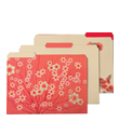 Blossom Letter-Size Interior File Folders