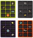 12-Section Felt Accessory Tray