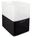 Large Basketweave Bin