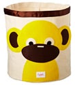 Monkey Canvas Bin